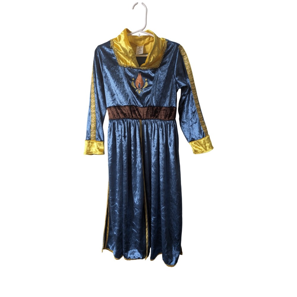 Little Adventures Arabian Princess Costume Dress Girls Large 5-7 Velvet. Brave